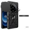 Armor Funda for Xiaomi 14 Ultra 15 Ultra Redmi A4 14C POCO C75 Case Slide Camera Ring Stand Holder Protection Cover Capa