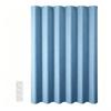 Shower Curtain with 12 Plastic Hooks, 180 cm, for Bathroom and Window