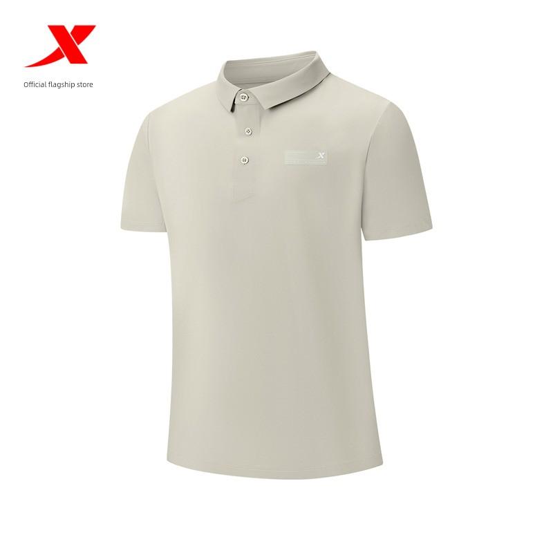 Xtep Sports Polo Shirt Men's Summer New Official Authentic Men's Short-Sleeve T-Shirt