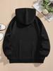 Sudadera con Capucha Casual de Manga Larga con Cordón y Estampado de Letras de Nueva York para Ropa de Mujer Otoño Invierno 2025