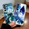 Run Kingdom W-White L-lily C-Cookie Phone Case For Samsung Galaxy A71,A70,A52,A51,A40,A30 Transparent Cover