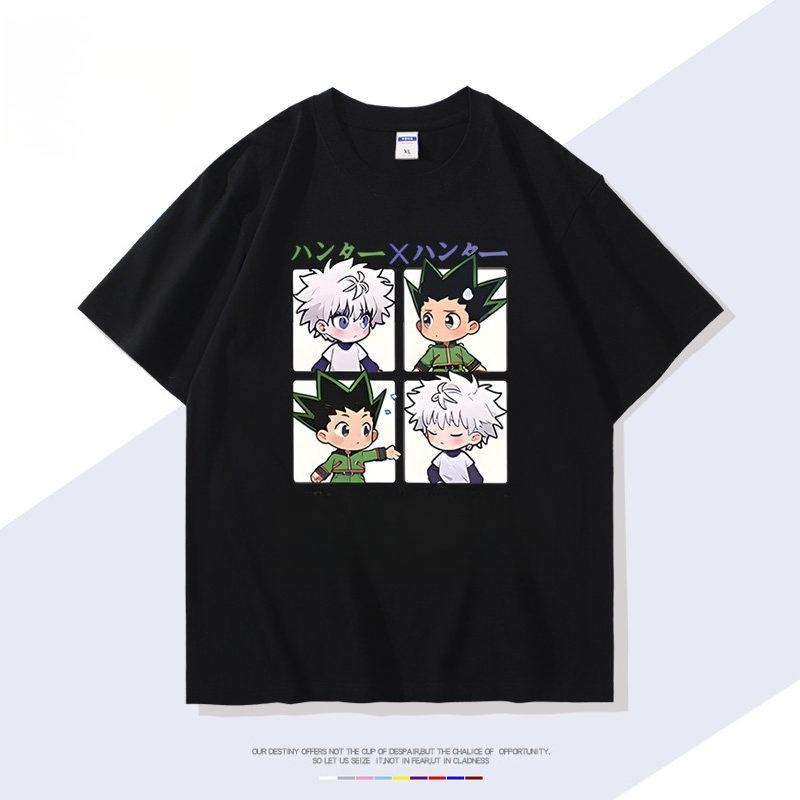 Hunter X Hunter Anime Killua Printed Tshirt Unisexs and Womens Tshirt Unisexs Top Sports Tshirt Unisexs Tshirt Summer Tee 2026