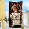 Eintracht Frankfurt Personalized Text Beach Towel Super Soft Absorbent Ideal For Travel Outdoor Swim Pool Yoga Surf Camping Hiking Gym Gift Holiday