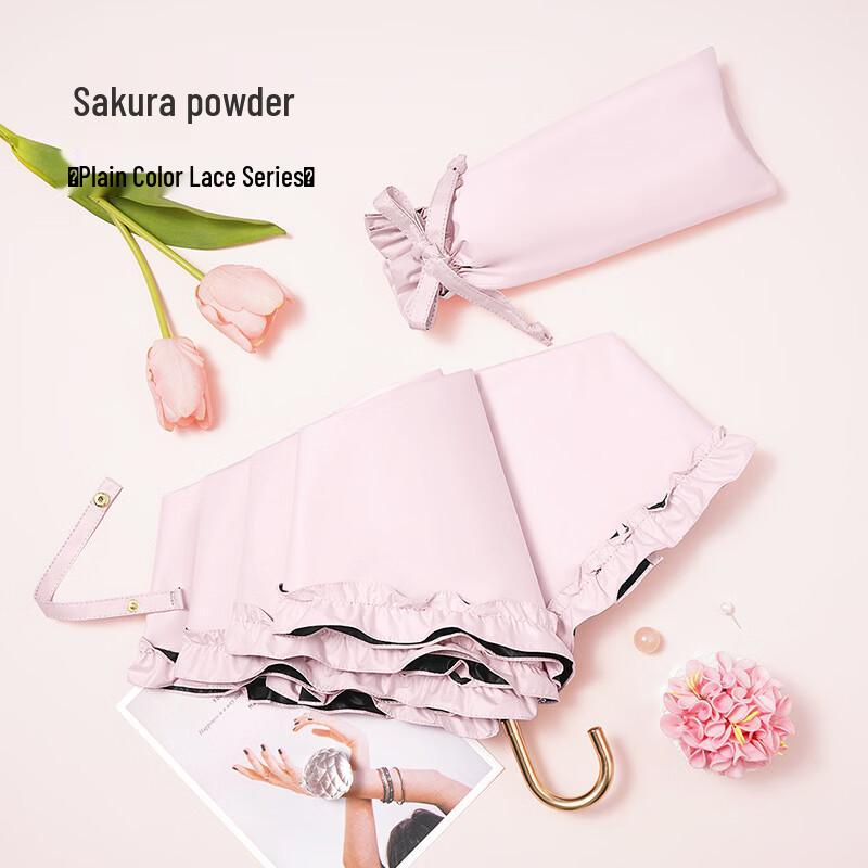 

Handon Cute Lace UV Protection Travel Umbrella