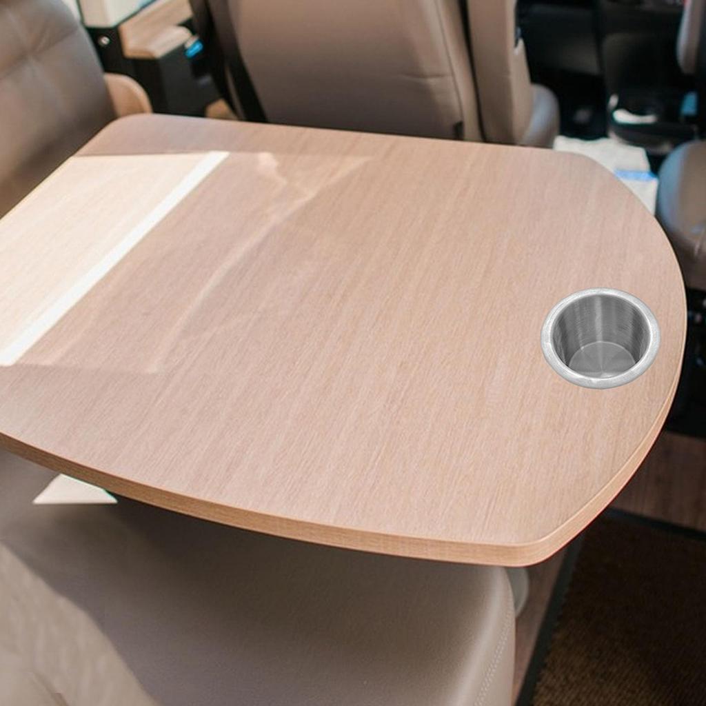 304 Stainless Steel Universal Cup Holder for RV Van Sofa Car Modification Upgrade Accessory Sturdy Mounting Bracket