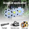 3W 5W 10W 18W T6 XML2 Hochleistungs-LED 3V XPE XHP50 6V 3,5*3,5mm/5*5mm DIY Taschenlampen Teile Perle Für Fahrradzubehör Stirnlampe