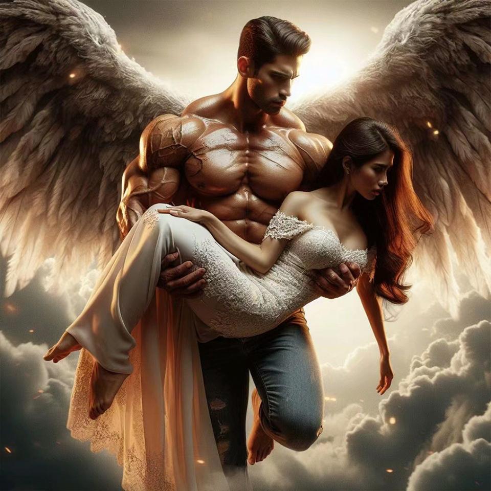 

5D Алмазная картина Религиозный поцелуй ангела Алмазная вышивка Мозаика DIY Вышивка крестом Украшение дома Акция Full Round 30x30CM