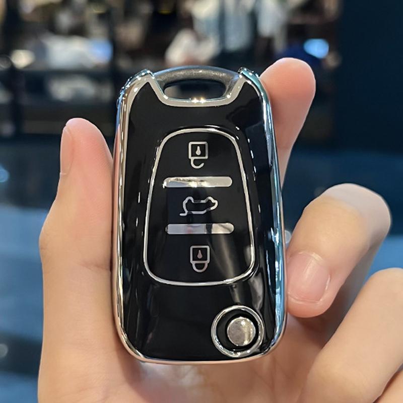 TPU Car Key Case Cover Fob For Hyundai Accent Elantra I20 I30 Ix20 Ix35 for Kia Sportage Rio 3 Soul Optima Ceed Pro K5 K2 Pride