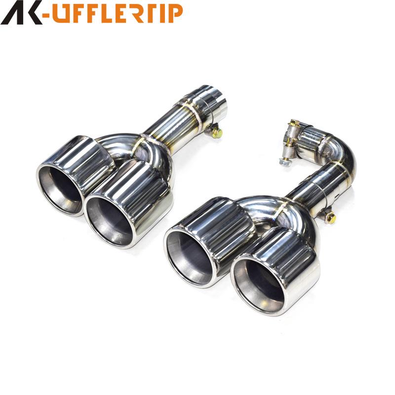 Thunder Edition Carbon Fiber Akrapovic Quad Exhaust Tailpipe for BMW X3/X4