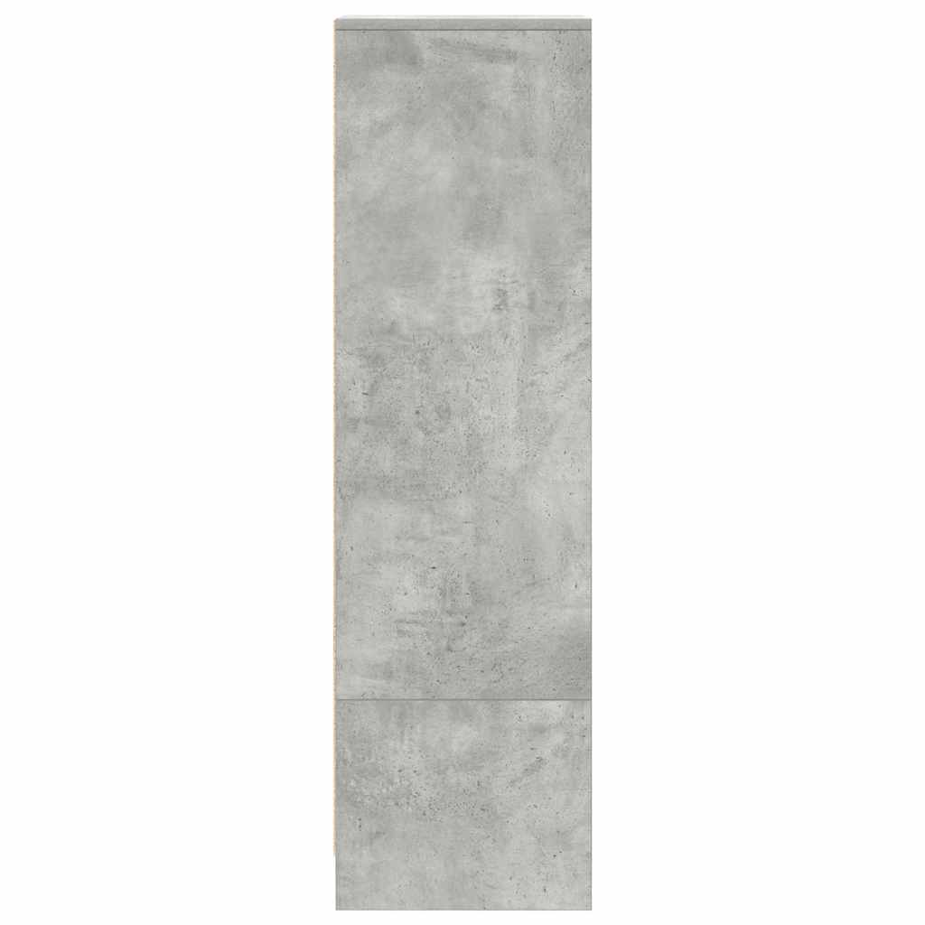 Highboard Concrete Grey 29.5 x 34 x 119.5 cm Particleboard