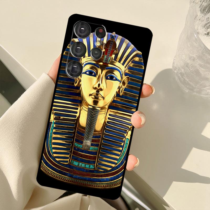 Tutankhamun Case For Samsung Galaxy S25 S24 S23 S22 S21 S20 Ultra S9 S10 Plus S21 FE S24 FE Back Cover