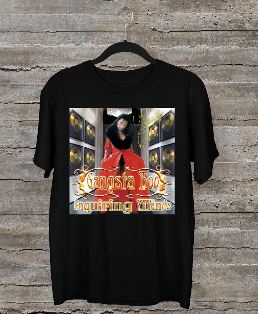 Новая фирменная футболка Gangsta Boo Черная Все размеры от S до 5XL Унисекс футболка XL