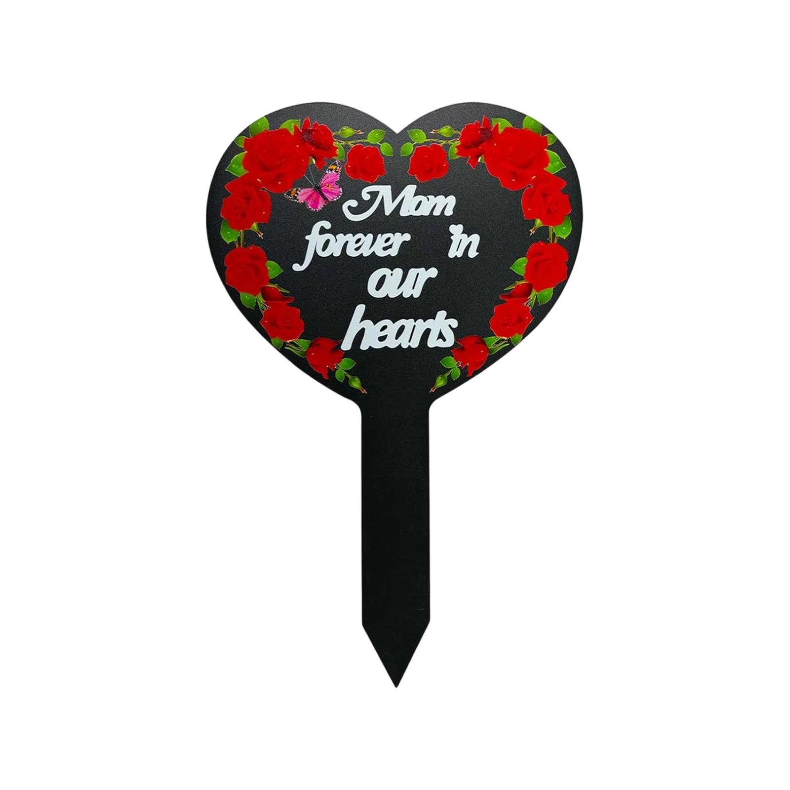 Wrought Cemetery Decoration Outdoor Tomb Memorial Stake Ground Stake One Size