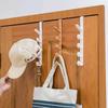 Over The Door Hook Plastics Heavy Duty Over Door Hanger Holder for Coat Robe Clothes Towel Hanging Bathroom Organizer