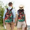 Fashion Demon Slayer Backpack Shounen Manga Mochilas New School Retro Washable Rucksack