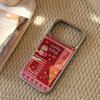 Gilt Red Pony Collage Iphone16promax Mobile Phone Case 13 New Year 14 Apple 17 Suitable for Multiple Models