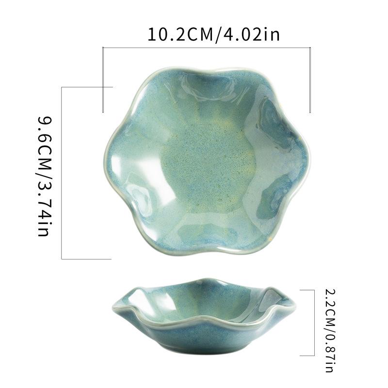 Niche Ins Electroplating Silver Jewelry Display Storage Tray Ceramic Entrance Ornament Key Storage Tray Gift