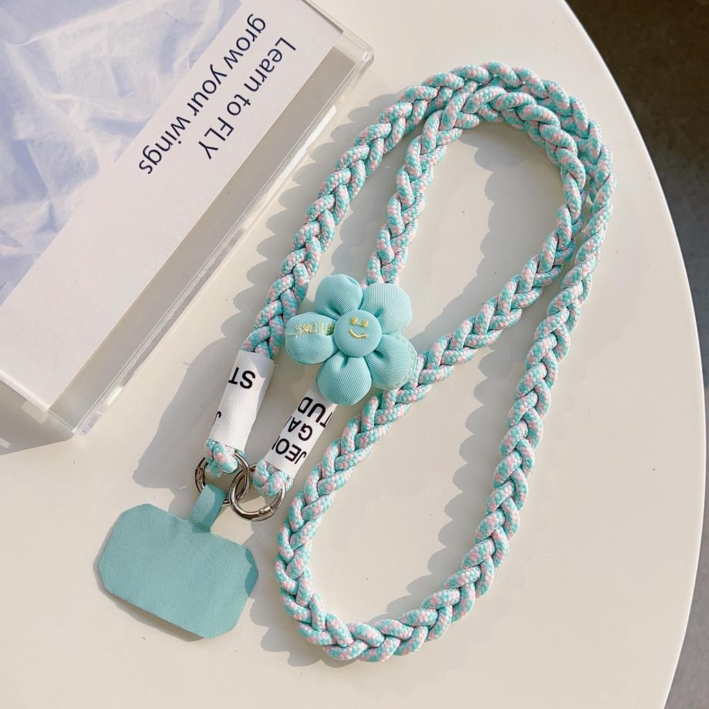 Can Be Carried Outdoor Mountaineering Mobile Phone Lanyard Women's Belts Woven Hanging Ornaments Anti Loss Lanyards Neck Strap