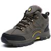 Outdoor Hiking Shoes Mid-top Men Boots Plush Breathable Women Shoes Wear-resistant Lace-up Men Casual Sports Shoes Women