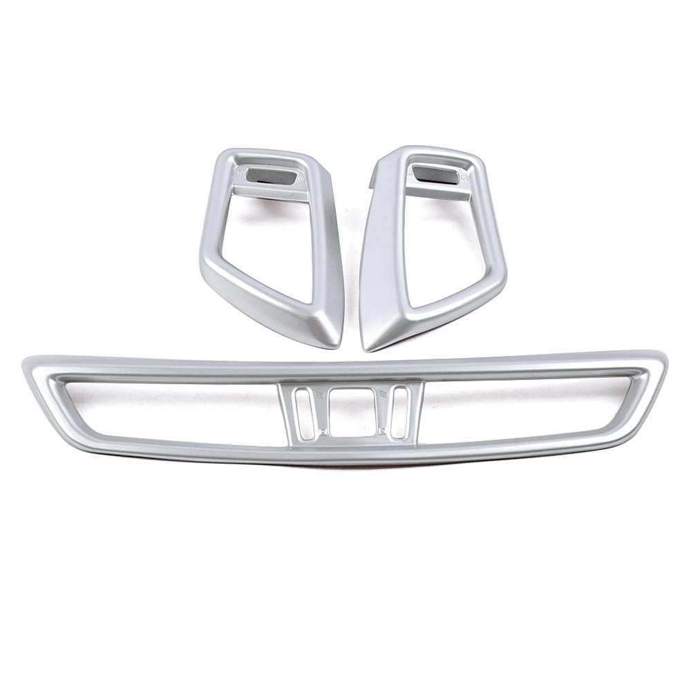 3ks pro Nissan Qashqai J11 X-trail X Trail T32 2014 palubní deska automobilu AC výstup vzduchu Větrací kroužek Kryt rámu Ozdobný díl