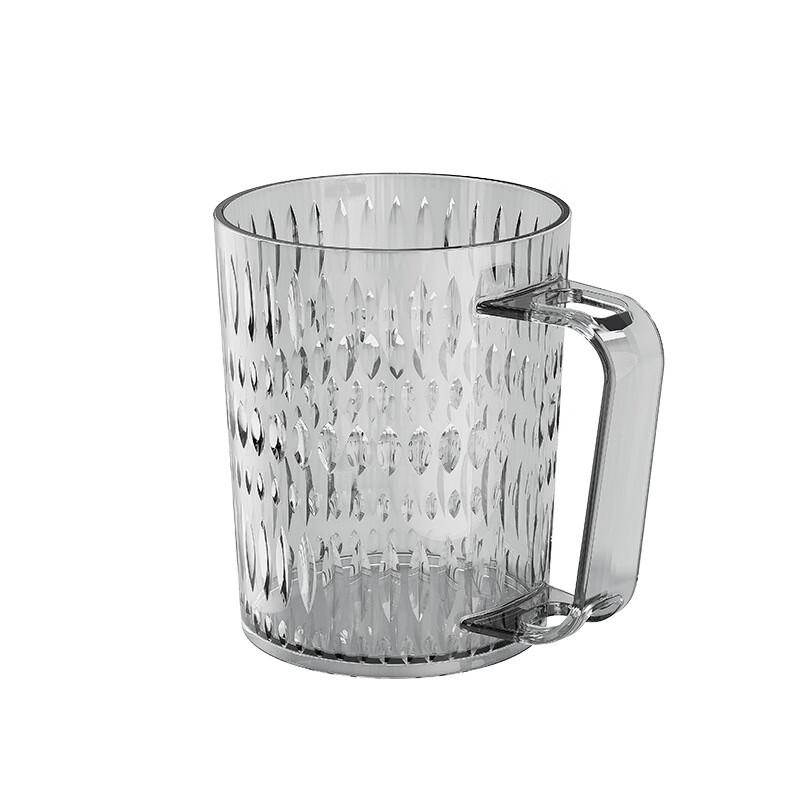 Nordic Light Luxury Transparent Plastic Mouthwash Cups