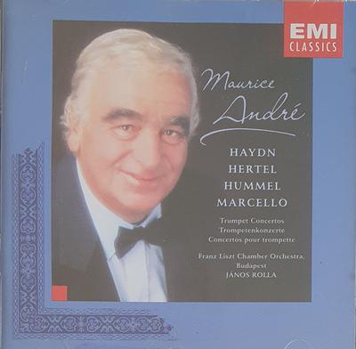 CD MAURICE ANDRÉ - Trumpet Concertos 724355523129 EMI Classics 1995 Japan Classical Used