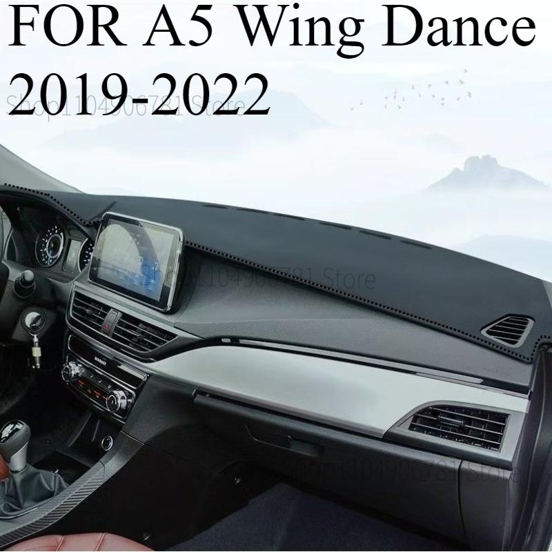 

FOR A5 Wing Dance - Car Dash Mat Dashmat Dashboard Mat Cover Sun Shade Dash Board Cover Carpet Accessories front B