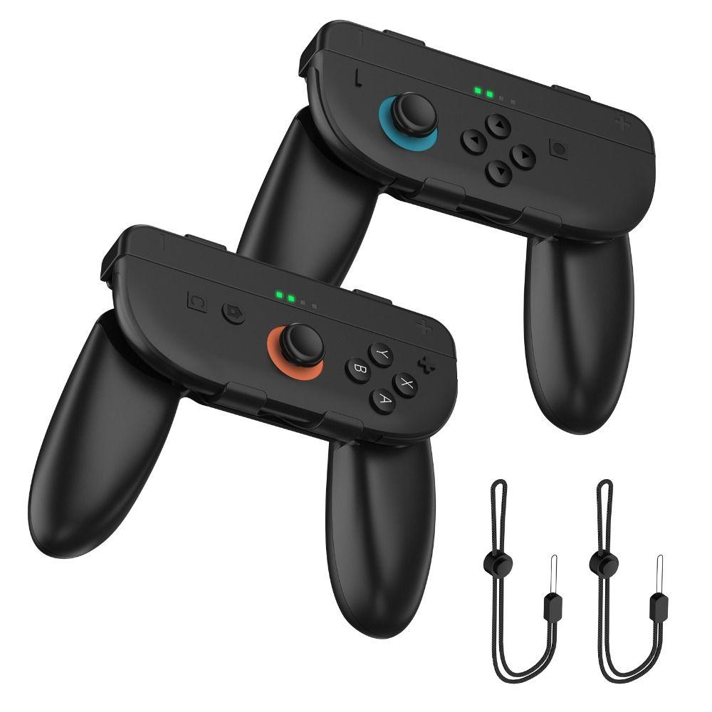 For 2pcs NEW Anti-Slip Controller Grip Ergonomic DIY Joycon Grips Detachable Grip Holders for Nintendo Switch2 Game Accessories