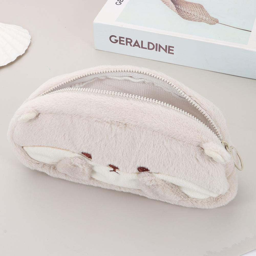 Plyšové pouzdro na tužky Vydra Tučňák Stacionární taška Vysoce kvalitní pouzdro na pera Dárek Zpátky do školy