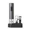 Electric Automatic Wine Bottle Opener, Battery Powered Cordless Corkscrew with Foil Cutter & Stopper, Gift Box Set