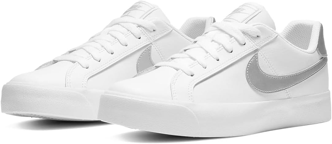 

Nike Court Royale AC Size W, White/Metallic Silver, AO2810-114, 26.0cm