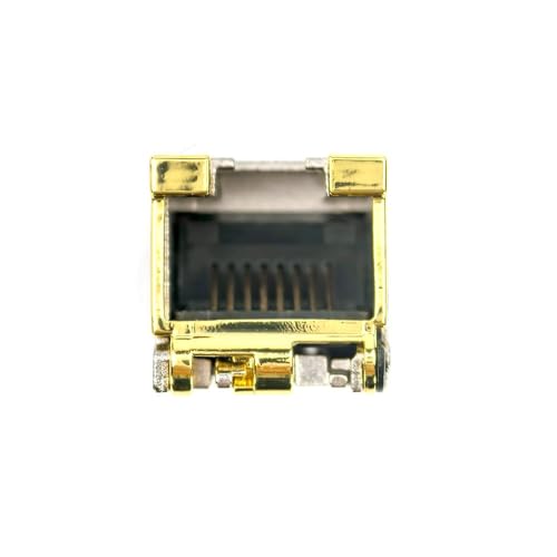 FiberMall SFP Module RJ45 1000BASE-T, Gigabit Optical Transceiver, Transmission Up To 100m, Hot-Pluggable, Low Power Consumption, High Reliability, Co