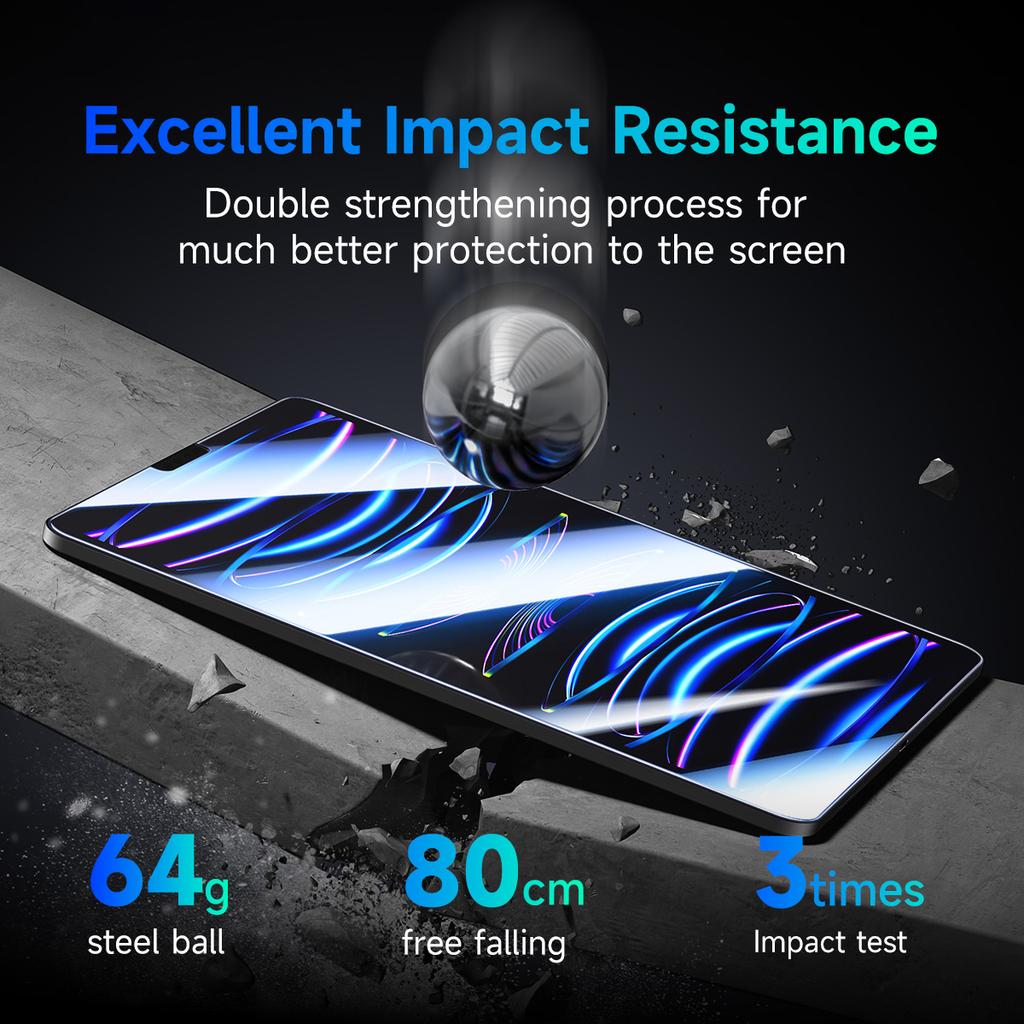 BASEUS Crystalline Series for iPad Pro 11 (2018)/(2020)/(2021)/(2022)/iPad Air (2020)/(2022) HD Clear Screen Protector