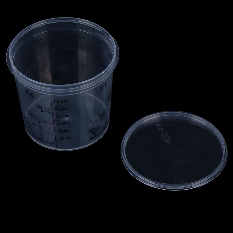 Plastový kelímek na míchání barev PP Tvrdý plastový kelímek na barvy Tune s krytem