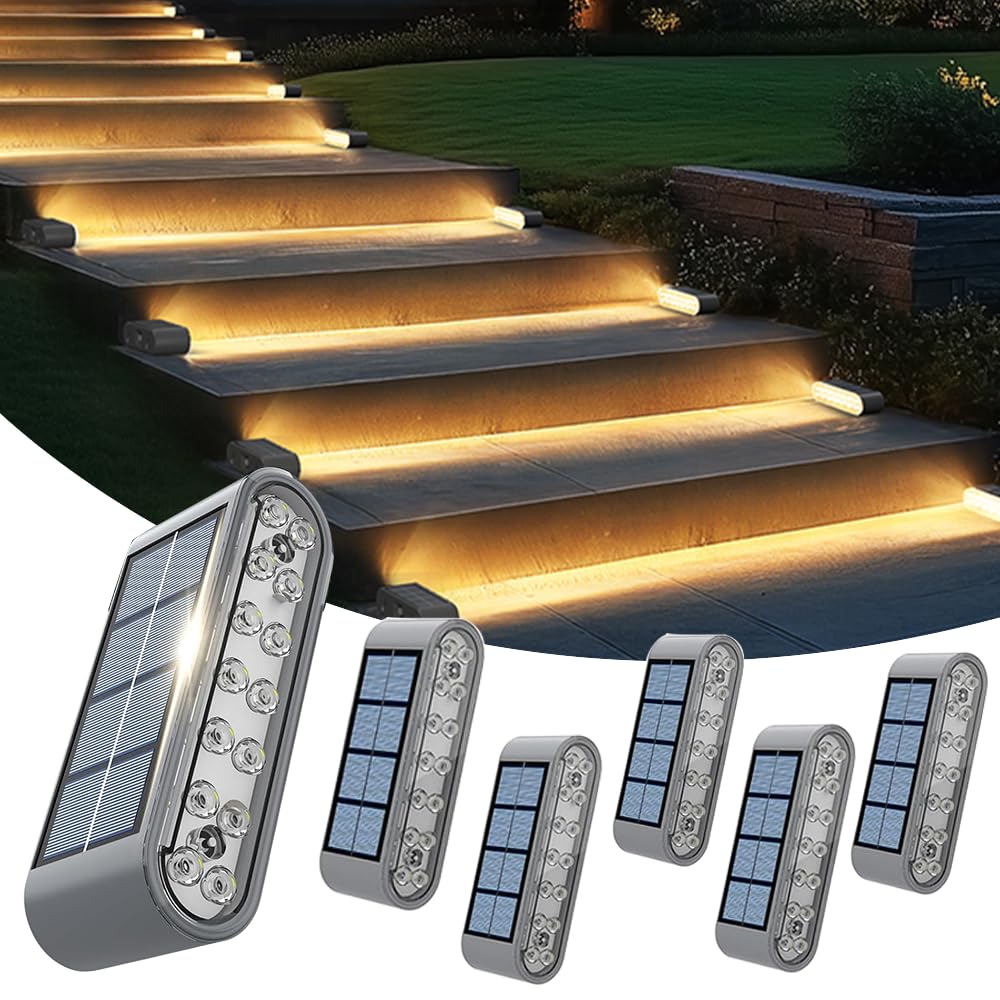 

YANHAO Solar Garden Light, Outdoor, Waterproof, Ultra Bright, Stylish, Automatic OnOff, Solar Panel Charging, Waterproof, Easy to Place, Cute, for