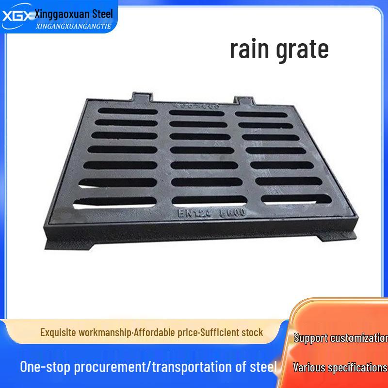 Drainage Ditch & Sewer Mesh Cover - Customizable Plastic or Ductile Iron Grating for Kitchen & Underground Trench.