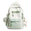 Schoolbag Popular 1011 New Middle and High School Girls Large-capacity Backpack Stars Small Fresh Contrasting Color Schoolbag Wholesale
