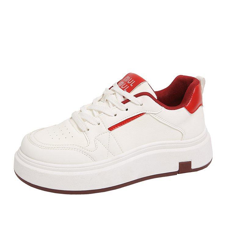 

[Youshilai] Платформенные повседневные кеды для женщин 2025 весна студенческие удобные универсальные спортивные маленькие белые кеды для женщин 35