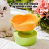 Ciotola per animali domestici carina Ciotola creativa a forma di fiore Ciotola in ceramica per cibo per gatti Acqua Accessori per animali domestici Per gatti Prodotti per animali domestici