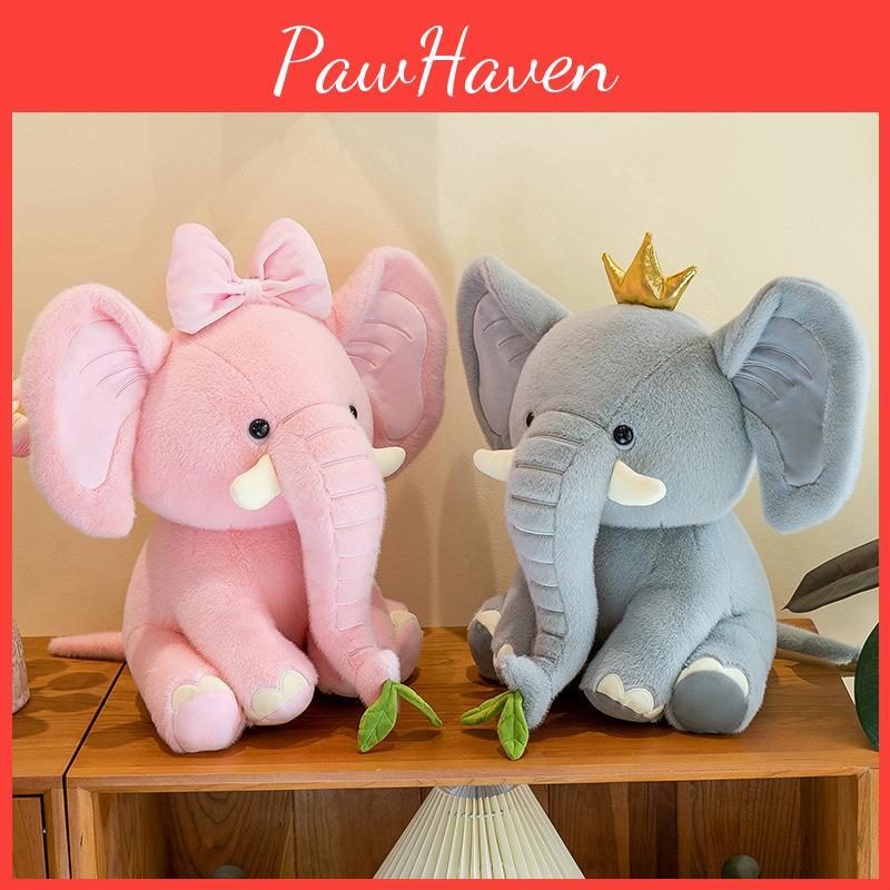 Plush Elephant Doll Animal Stuffed Toy Sleep Companion Room Decoration Gift Kid