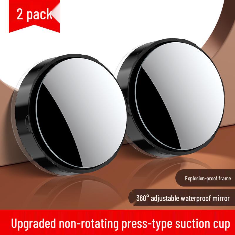 Ultra-Clear 360° Panoramic Blind Spot Mirror with Suction Cup for Cars