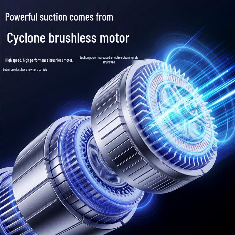Powerful Cordless Handheld Vacuum Cleaner - 17000Pa High Suction Portable for Home Use