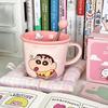 Birthday gifts for girls, girlfriends, souvenirs, cute children's crayons, Shin-chan mugs, practical gift gift boxes