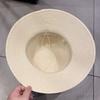 Summer sun protection hat, fashionable and versatile, pearl bow, wide-brimmed straw hat for women, travel bucket hat, sun hat, fisherman hat