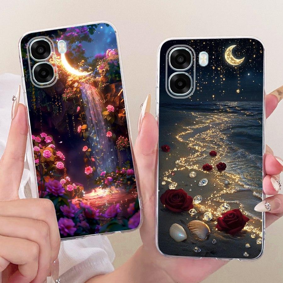 Phone Case for OPPO A6 A6X A 6T Pro CPH2849 Soft Silicone Proective Shell for OPPOA6 A 6X A 6 T Pro Capa Cute Cartoons Cases