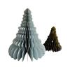 Christmas Paper Ornaments Handmade Decorative Pieces Paper Christmas Tree Desktop Artwork for Holiday Party Decor