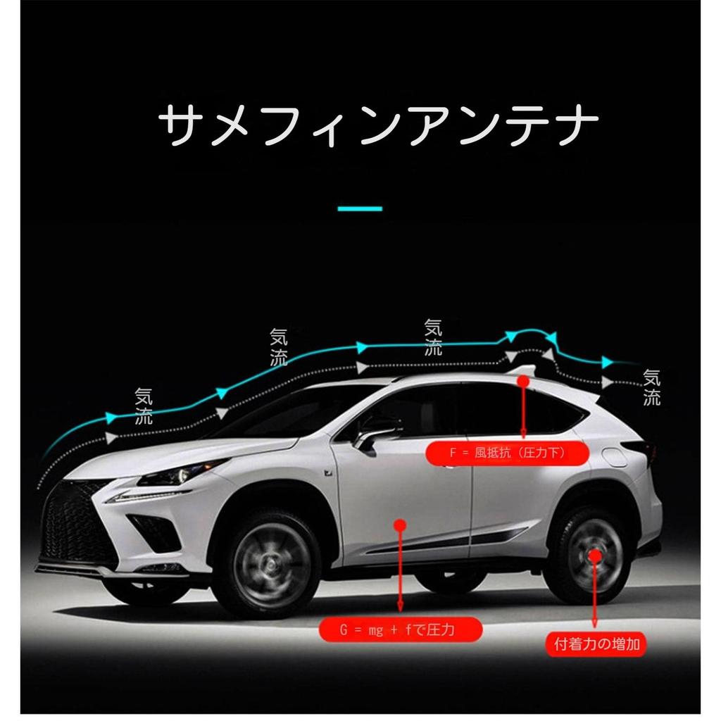 Haifischflossenantenne Delfinantenne für Subaru WRX S4 / Subaru WRX STI (4. Generation)