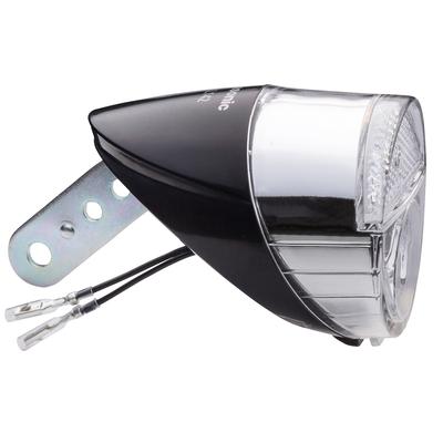 Panasonic LED Hub Dynamo Compatible with and Hub W59 X D79 X Light, 1-Wire 2-Wire Dynamos, Bicycle, Black, H62mm, NSKL142-B