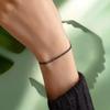 Handgefertigtes Perlenarmband Rotes Seil Verstellbar Transfer Glücksperlen Einfacher Stil Freundschaftsarmband Feiner Schmuck Geschenk