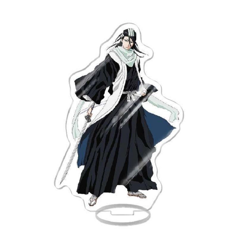 Hot Anime Bleach Figure Kurosaki Ichigo Urahara Kisuke Aizen Sousuke Cosplay Acrylic Stand Model Plate Desk Decor Standing Sign